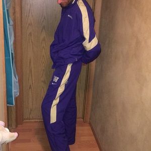 Nike University of Washington matching warmup suit